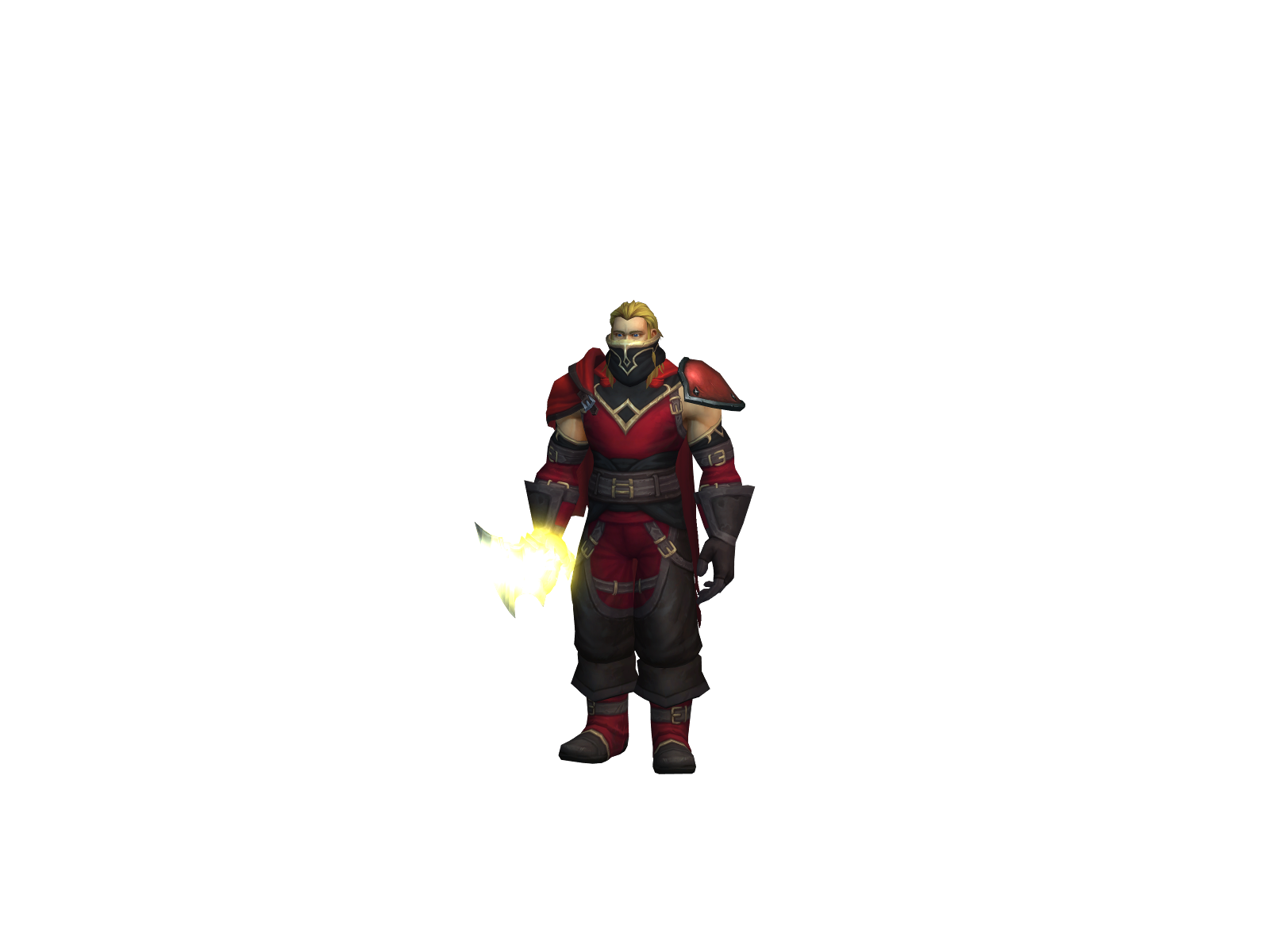 Tristian 3D character render
