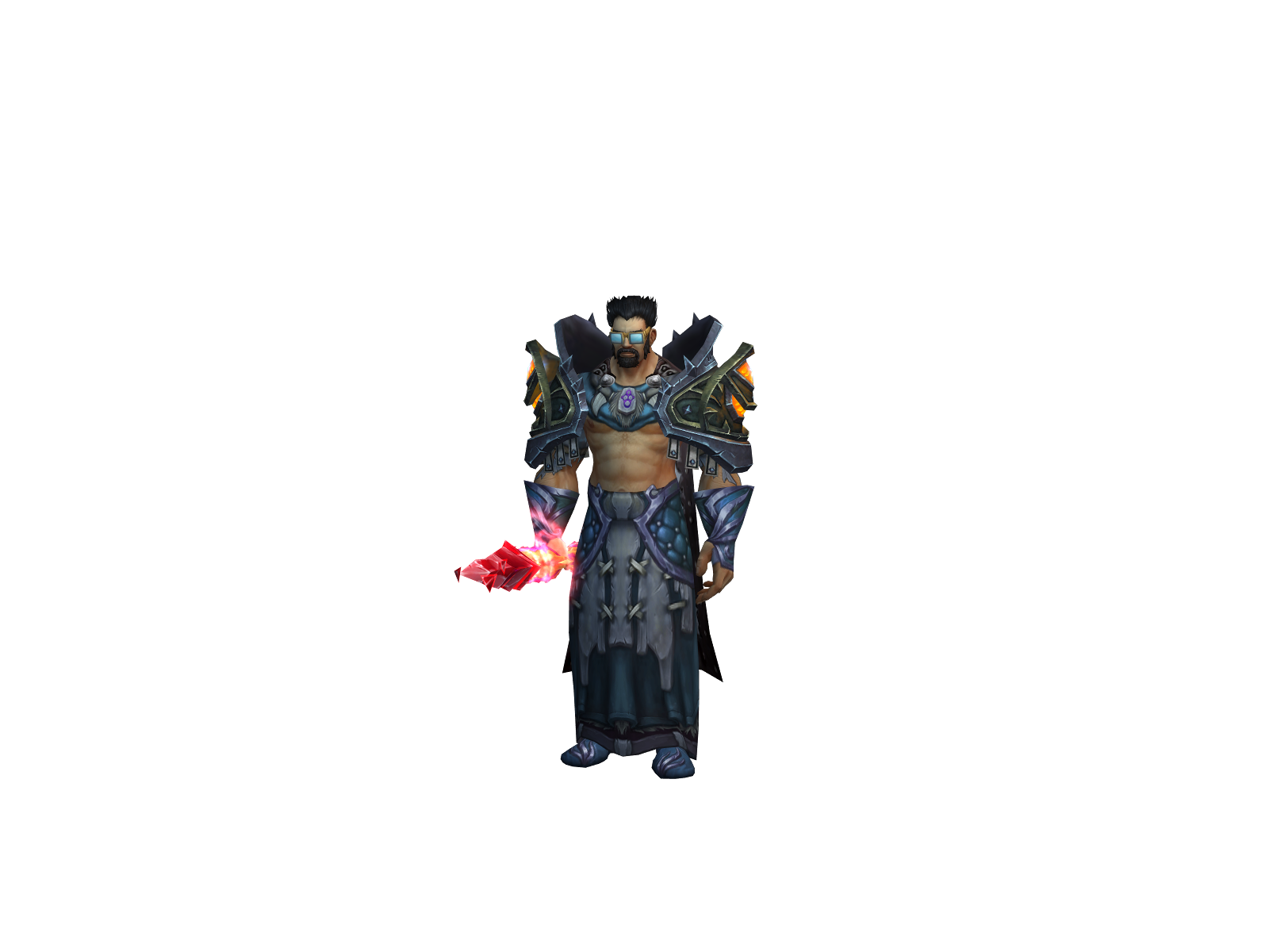 Holyhellz 3D character render