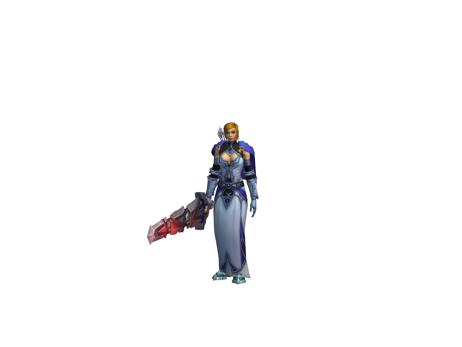 Imprezia 3D character render