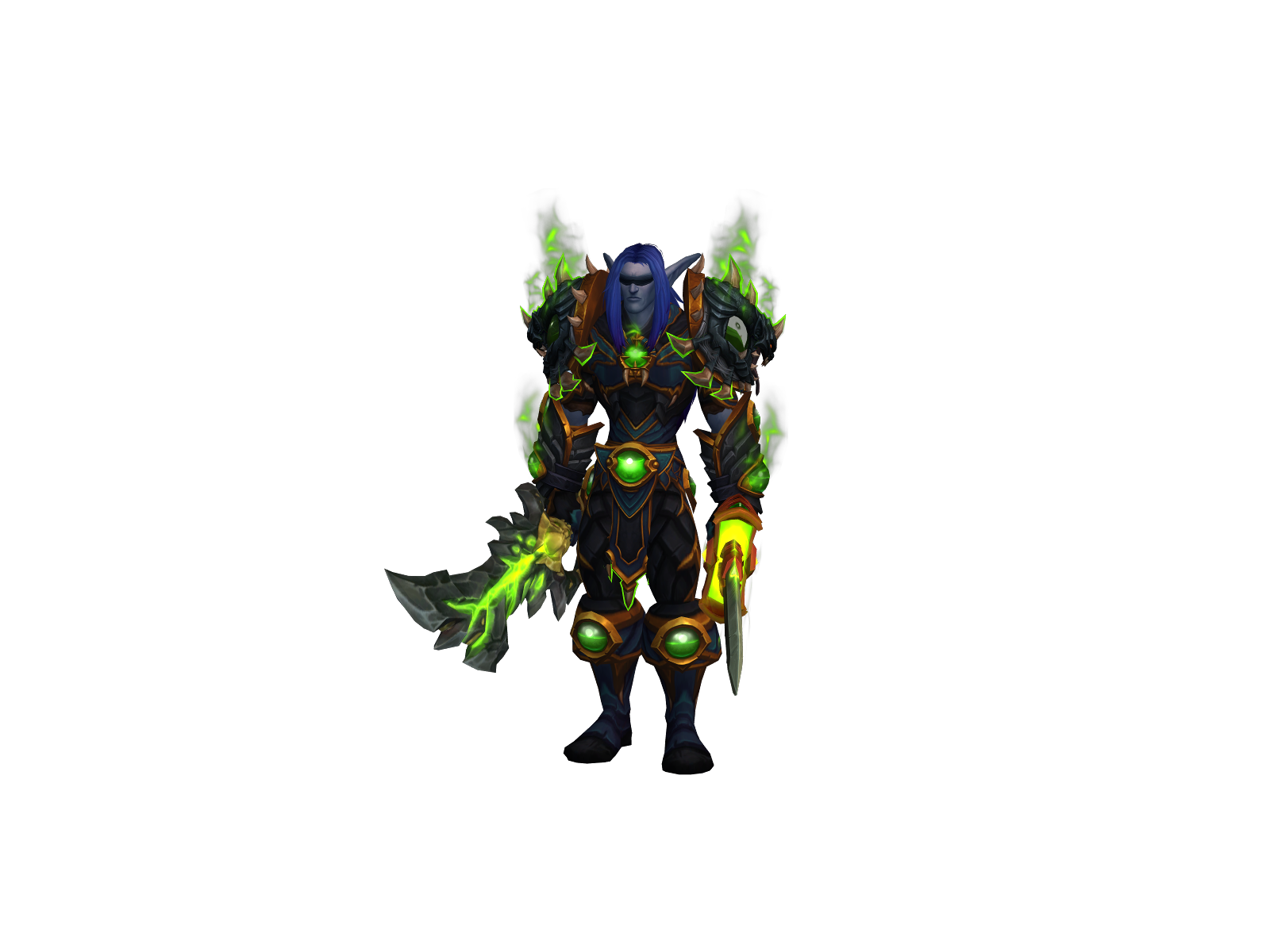 Sylvren 3D character render