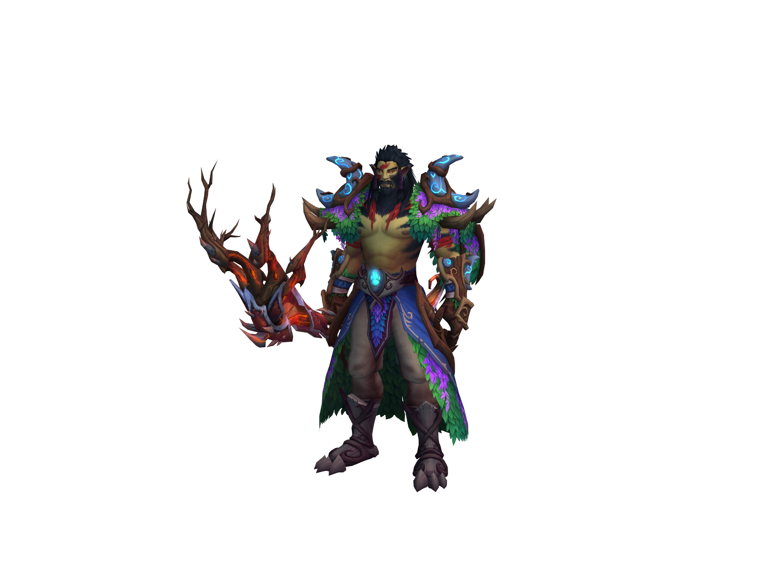 Hootie 3D character render