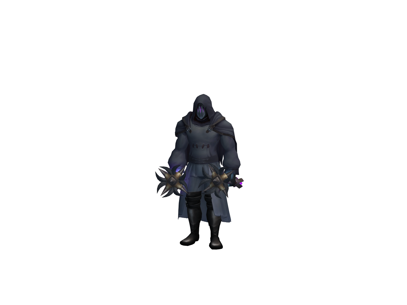 Cutsman 3D character render