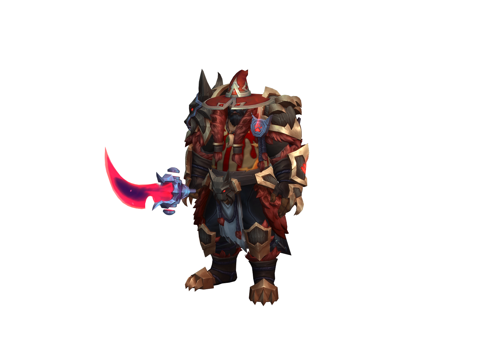 Empowers 3D character render
