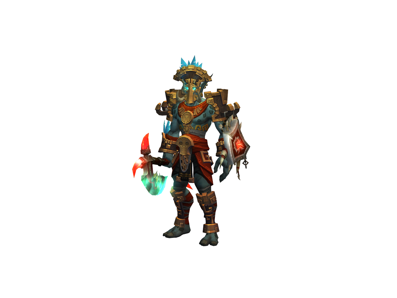 Hölywarden 3D character render