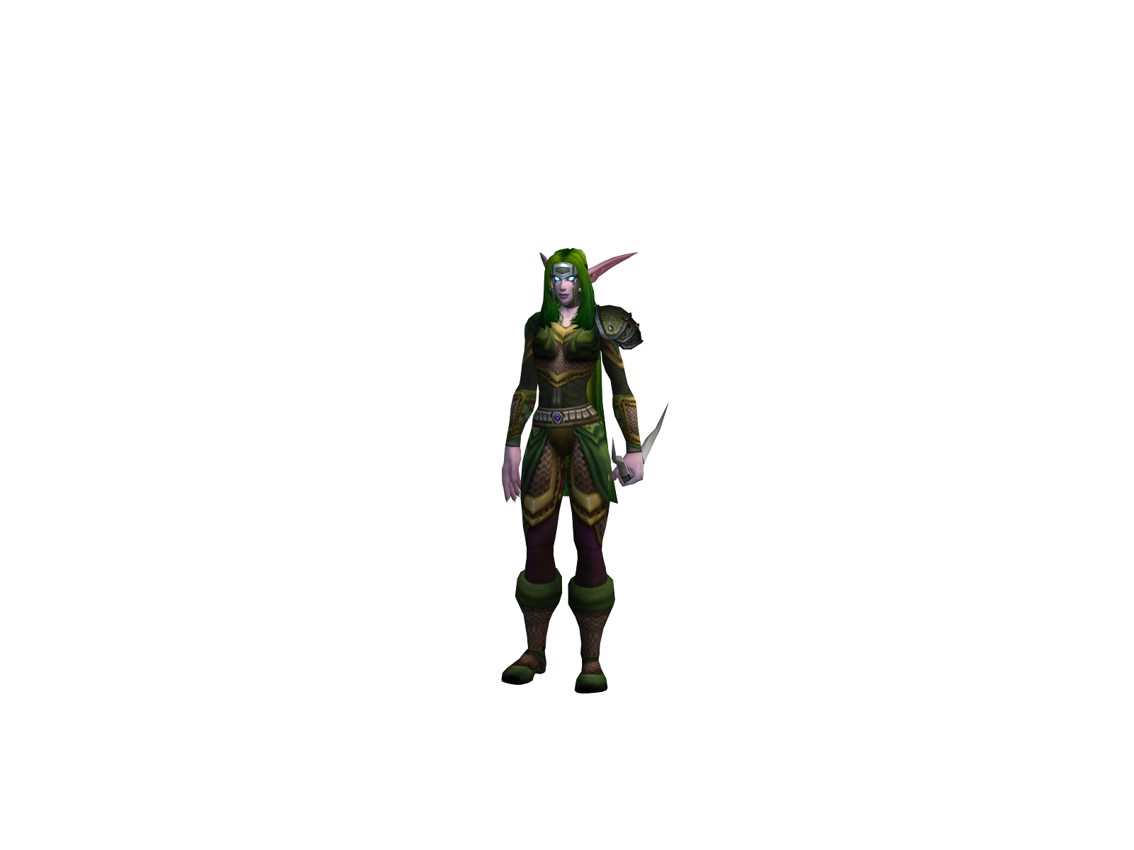 Eleneide 3D character render