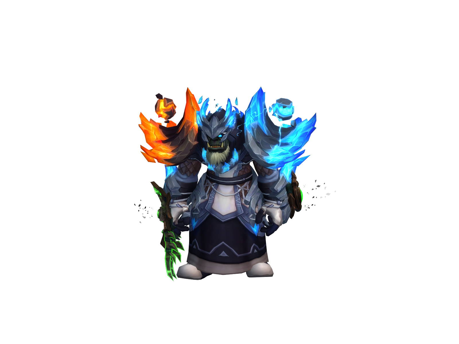 Killuä 3D character render