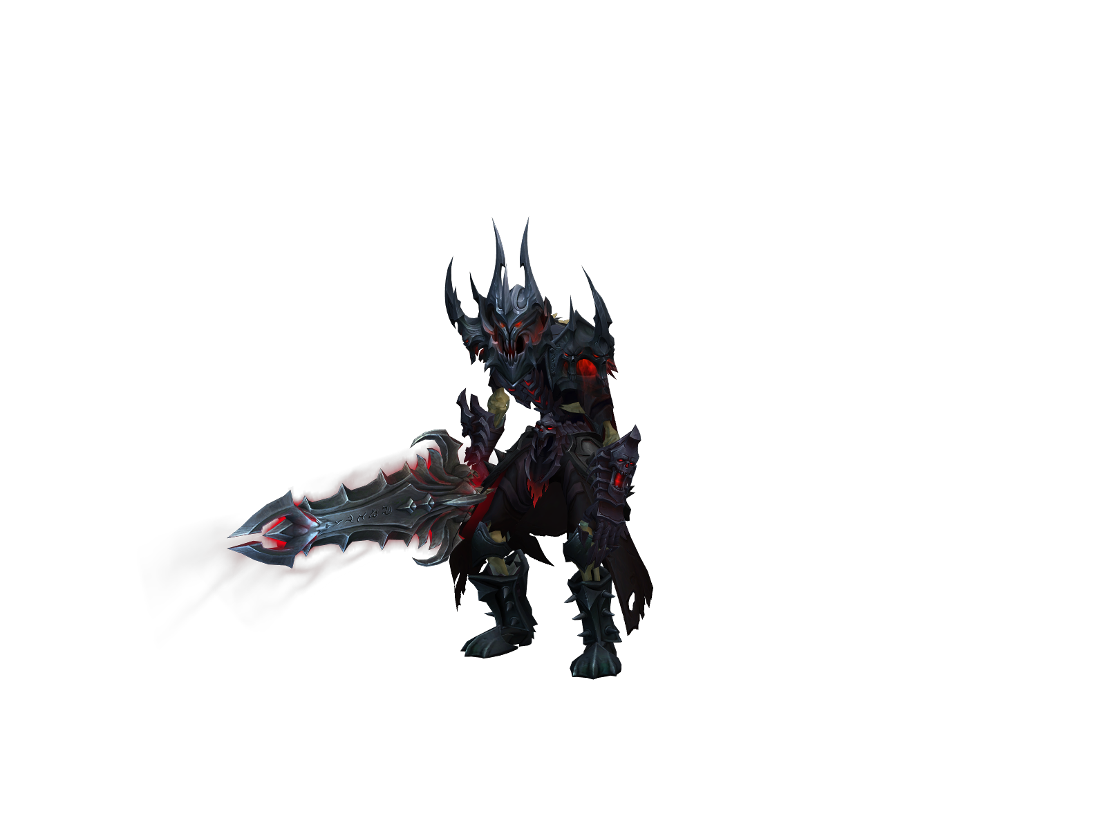 Baraxius 3D character render