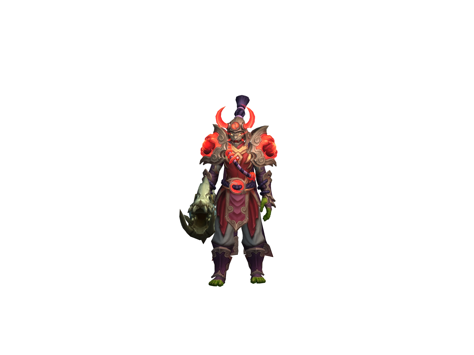Bubbaz 3D character render