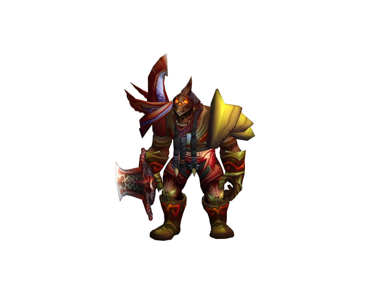 Ungadunga 3D character render