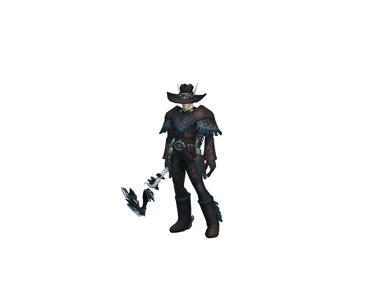 Iceeveins 3D character render