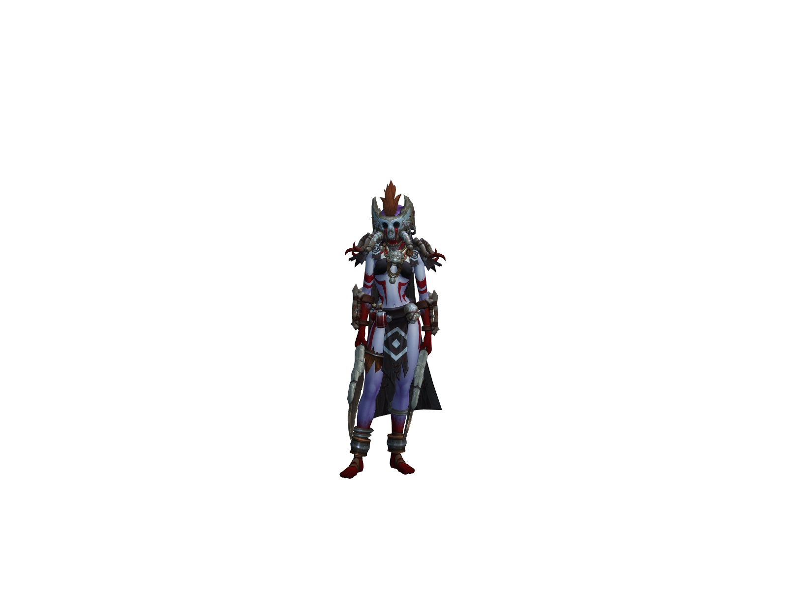 Defiant 3D character render