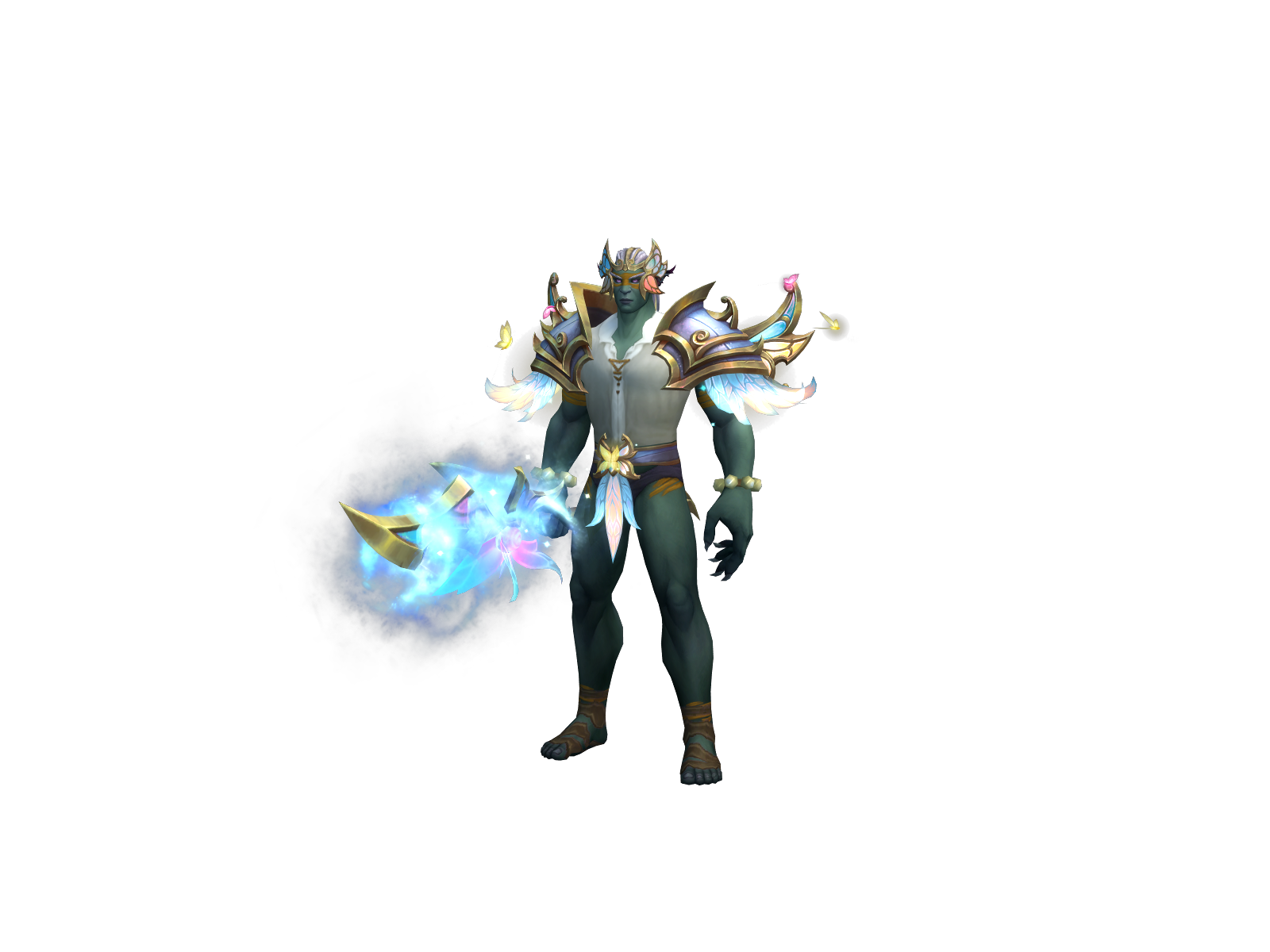 Shésgone 3D character render