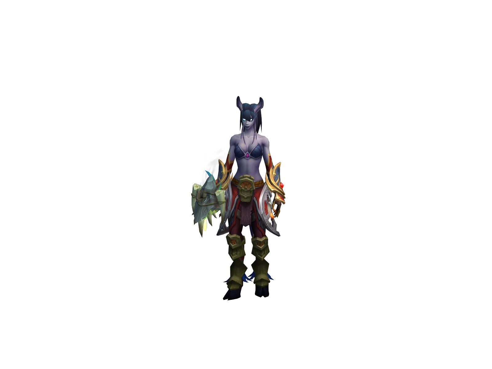 Ocyaan 3D character render