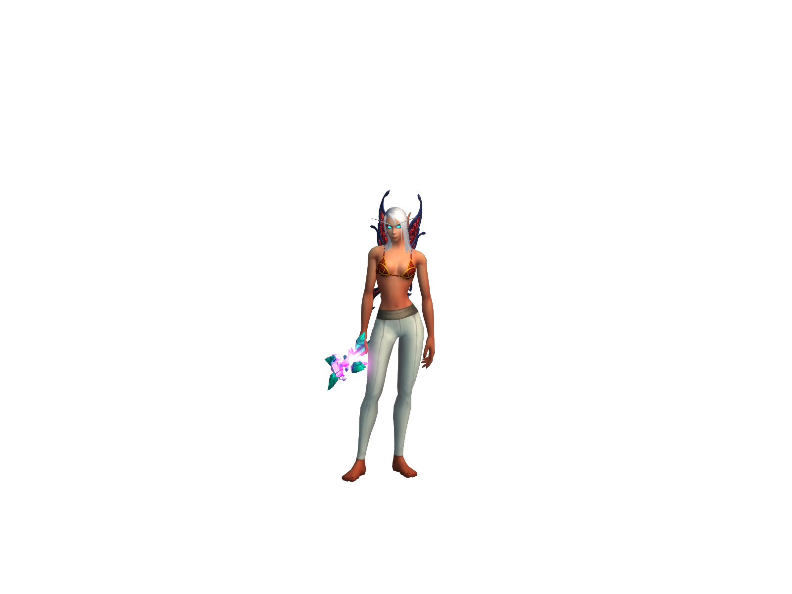 Whosman 3D character render