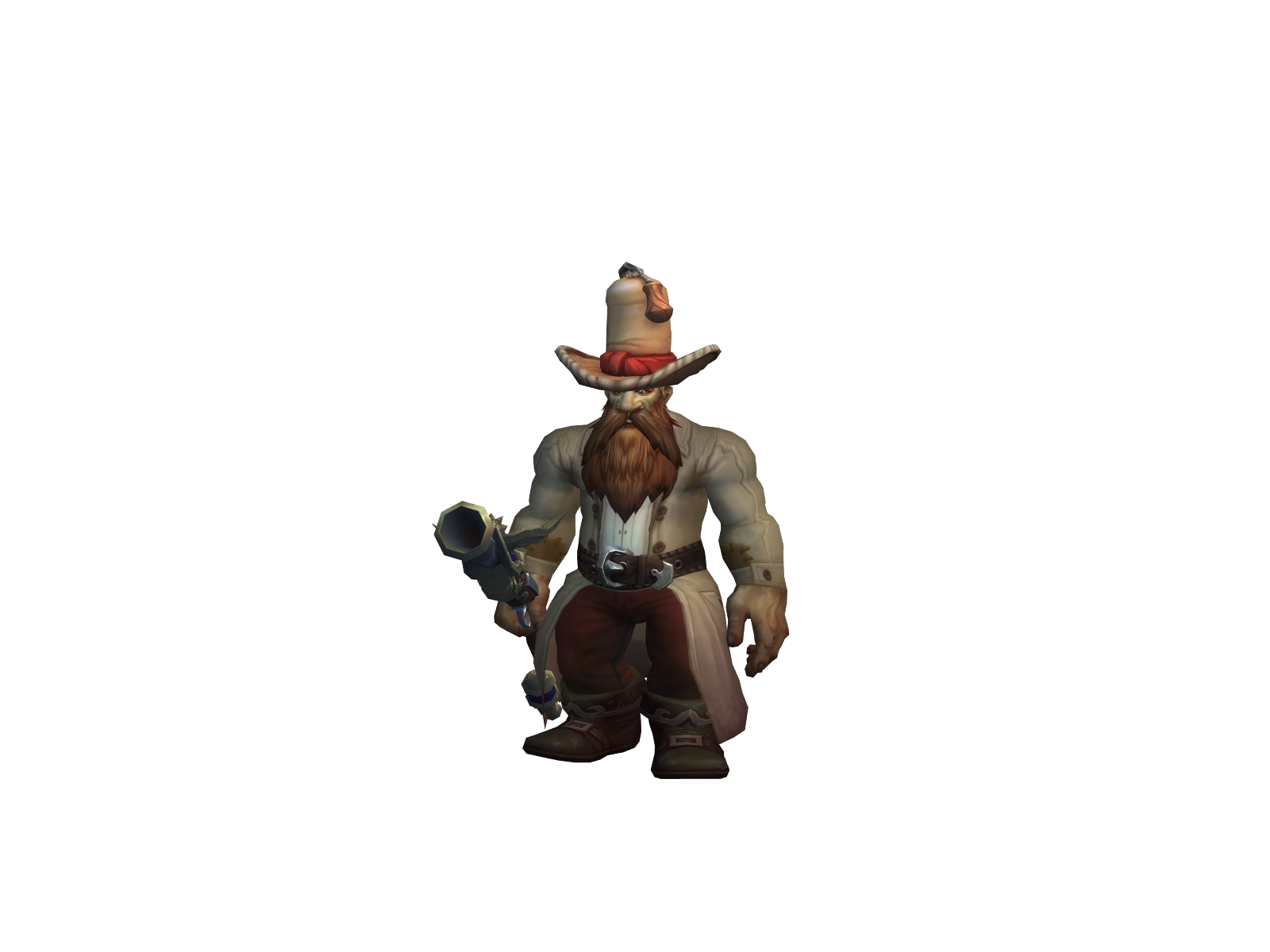 Grizzliadams 3D character render