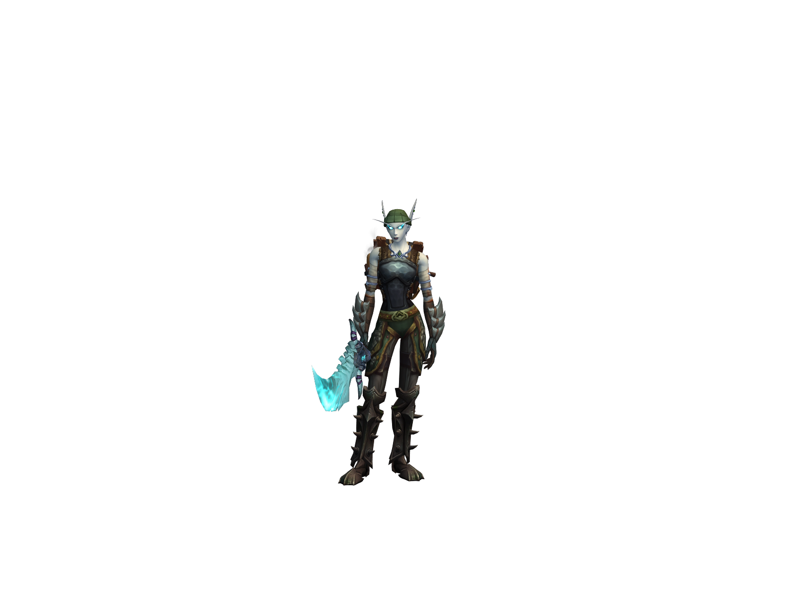 Esdèath 3D character render