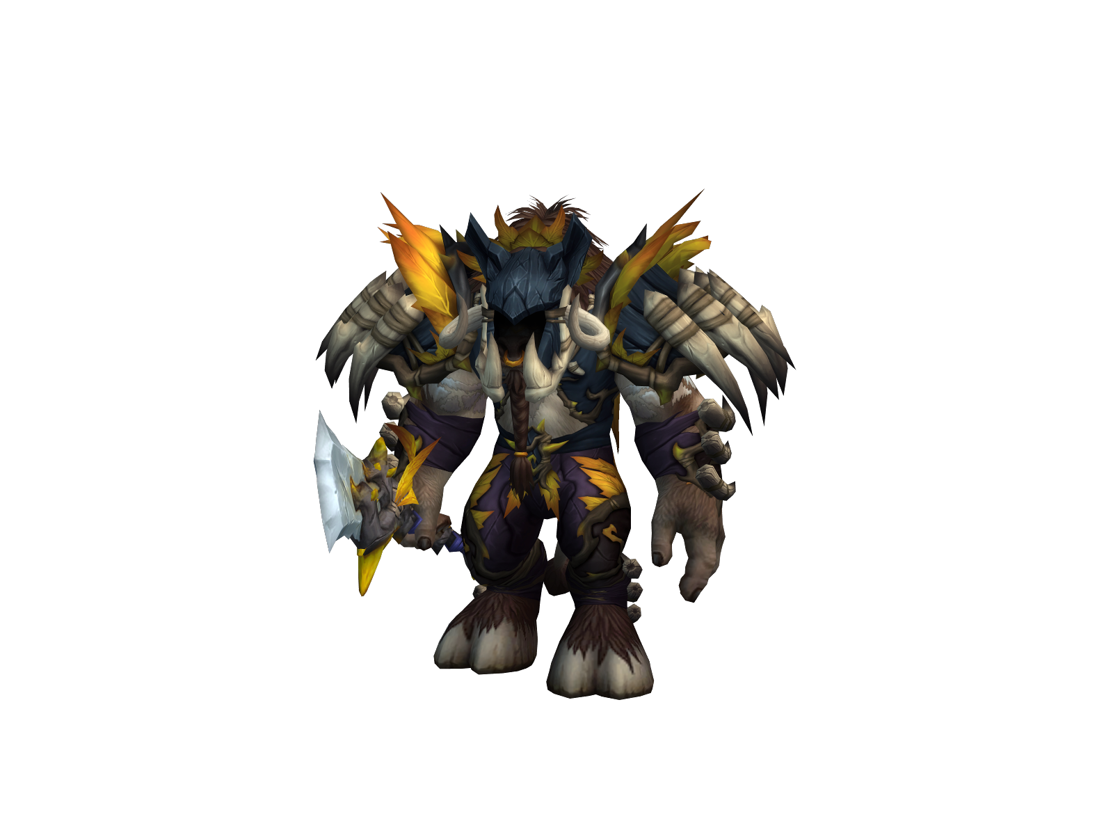 Packabull 3D character render