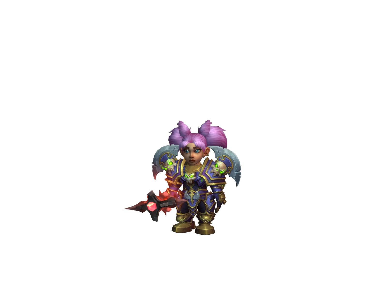 Liss 3D character render