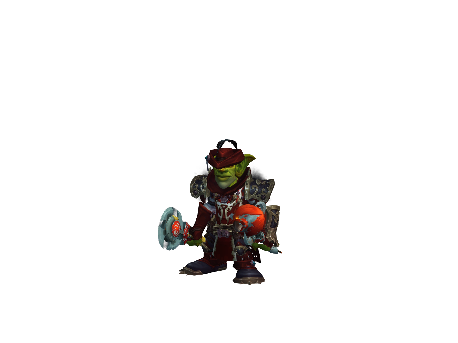 Snarick 3D character render