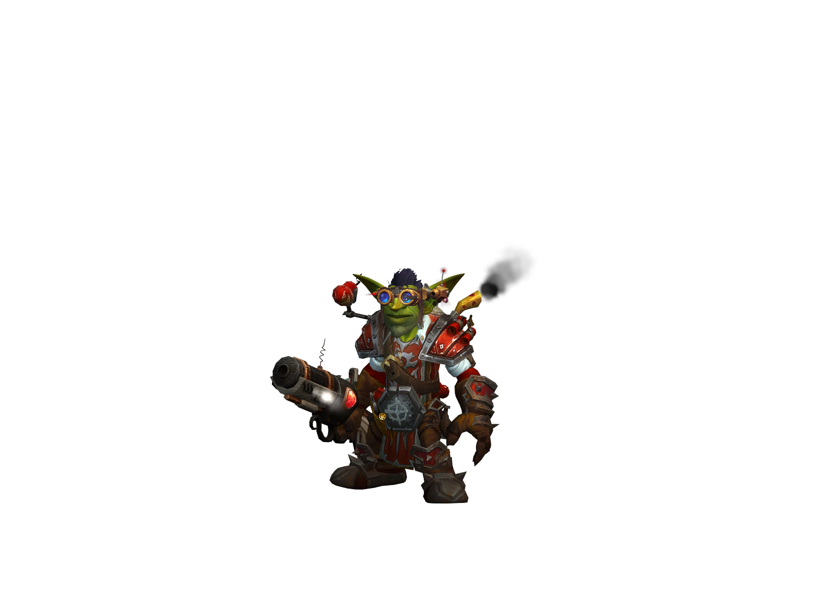 Gazhek 3D character render