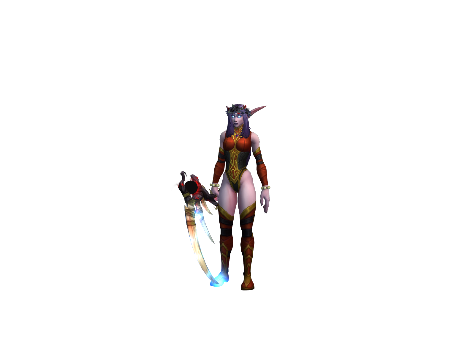 Májora 3D character render