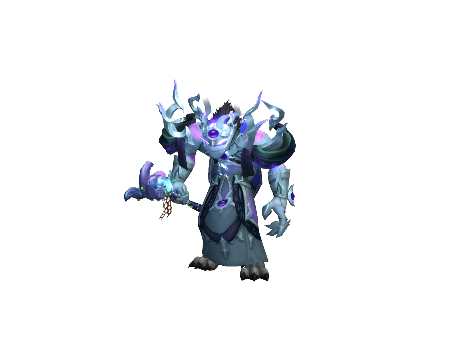 Deform 3D character render