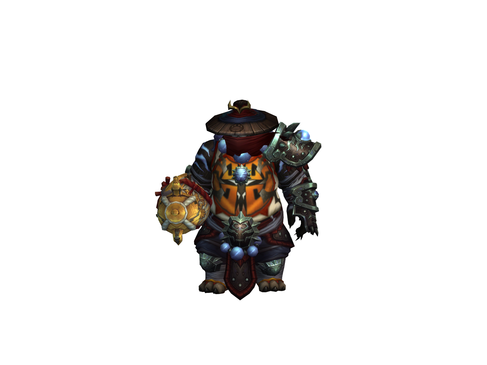 Bankobanzan 3D character render