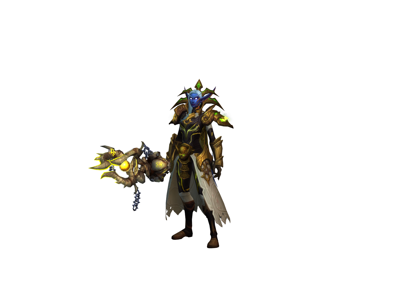 Zoltraak 3D character render