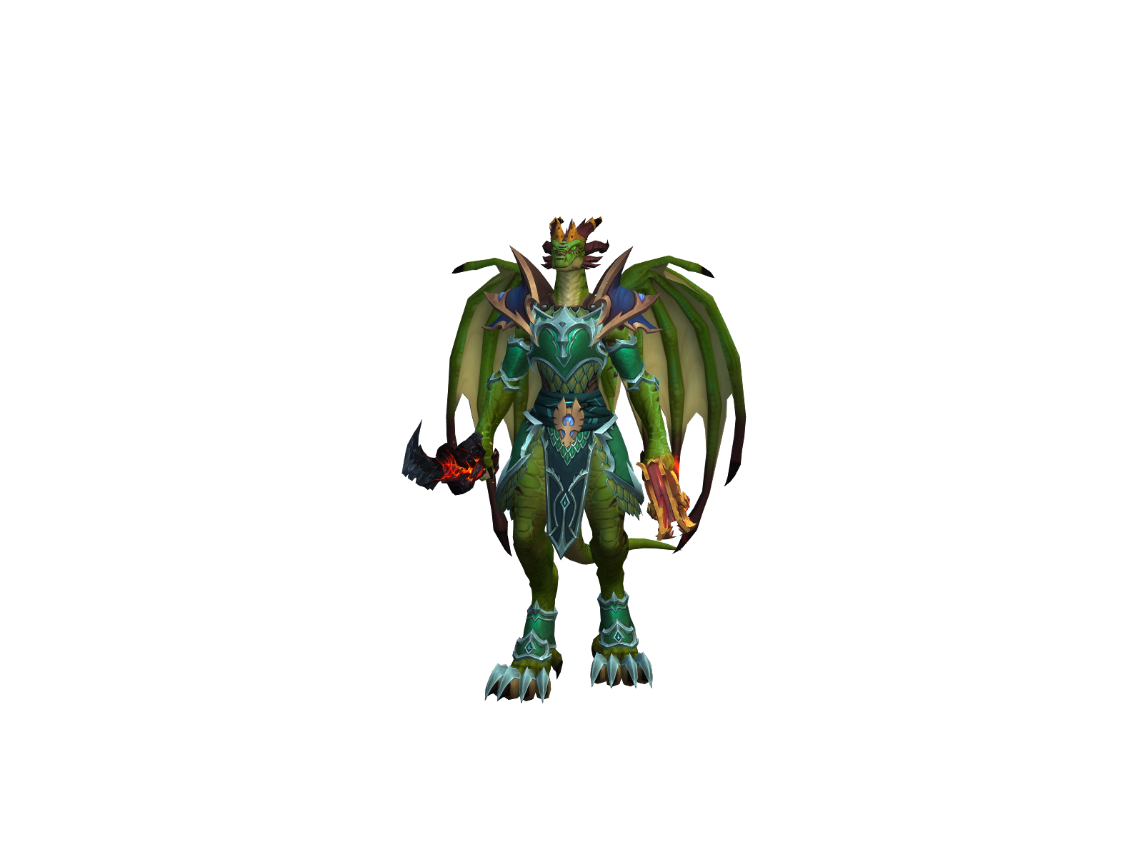 Lyserra 3D character render