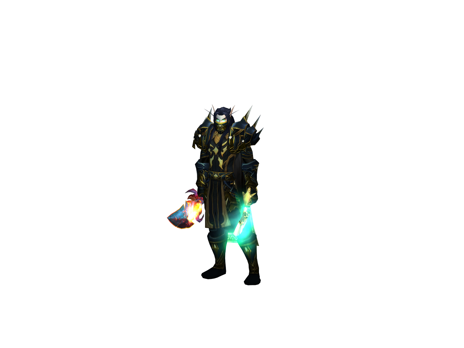 Combatant 3D character render