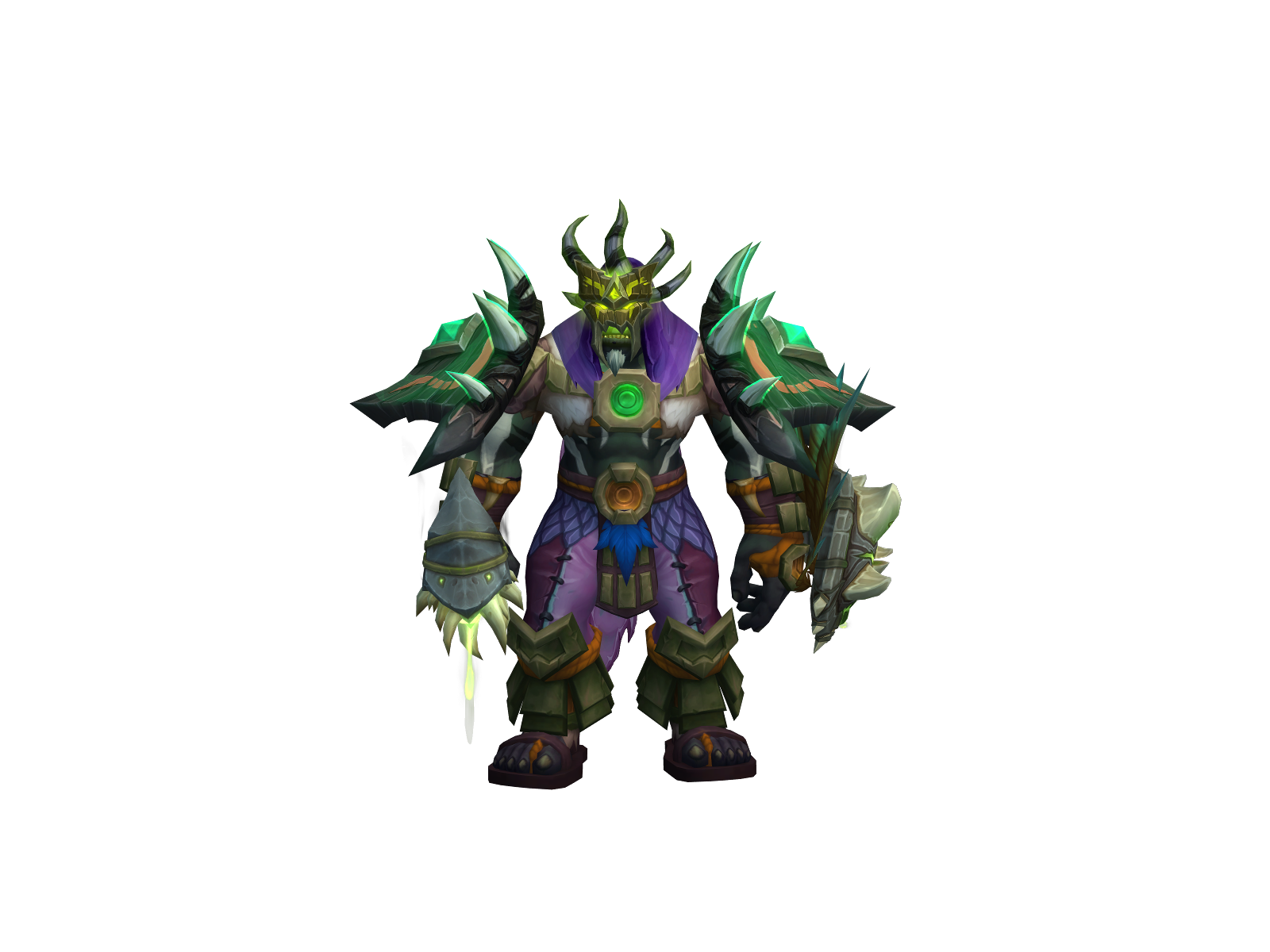 Stormstrikes 3D character render