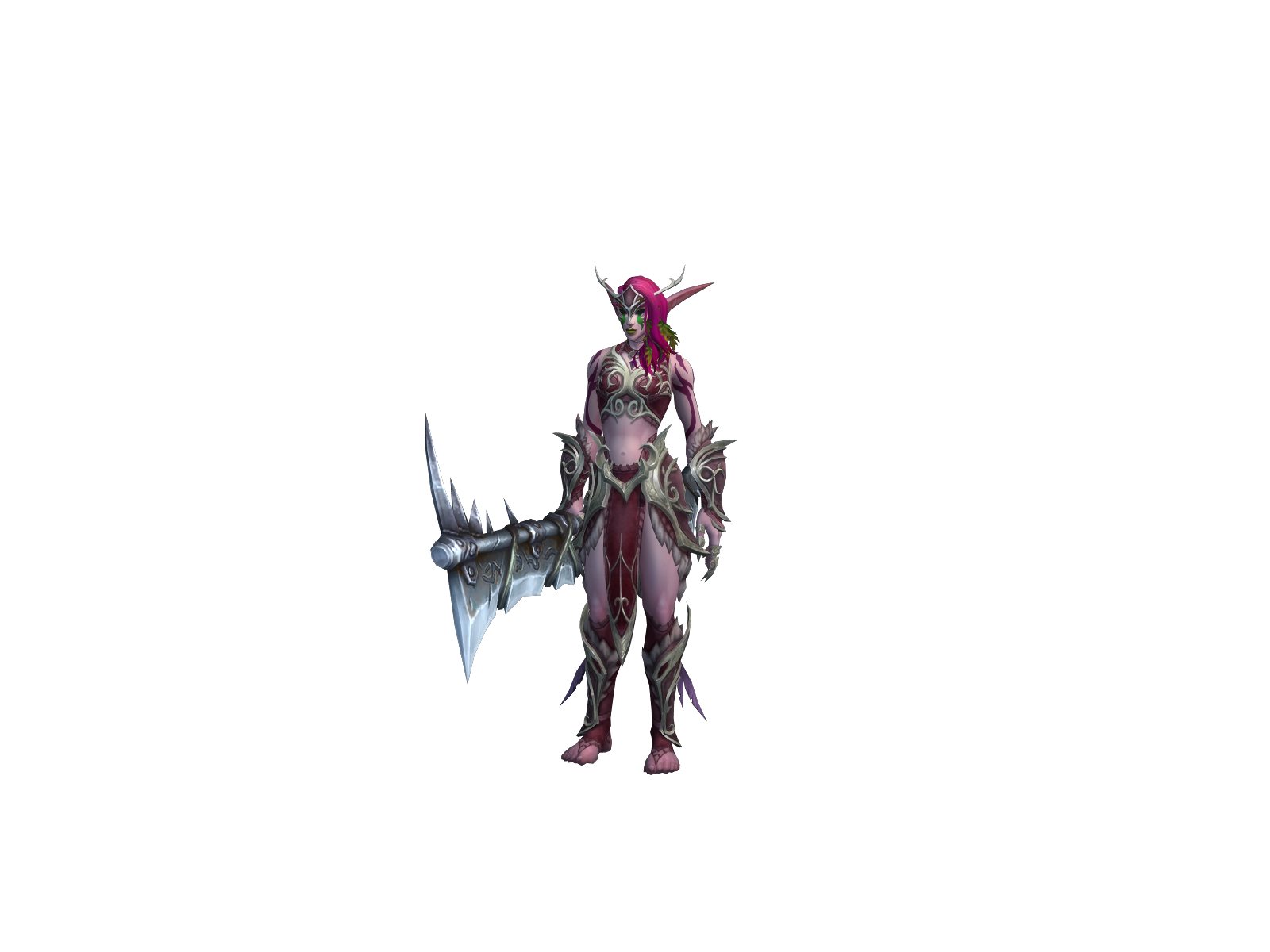 Absolv 3D character render