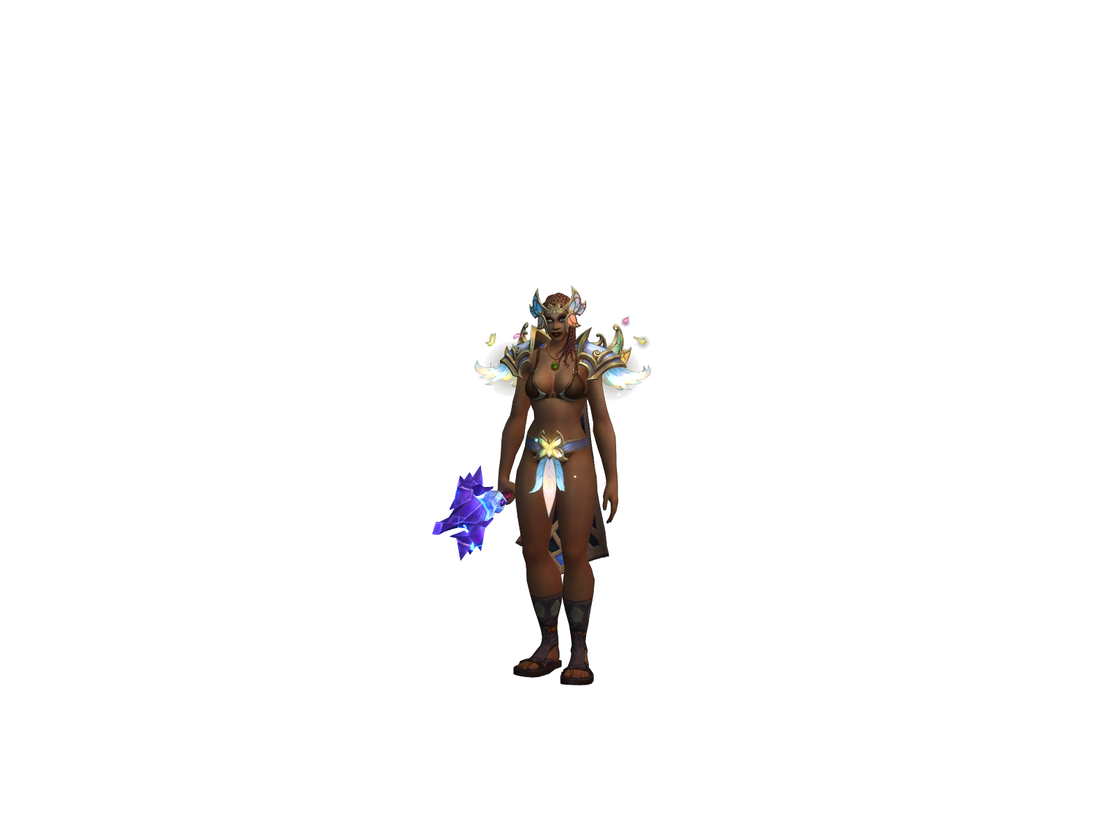 Mallo 3D character render