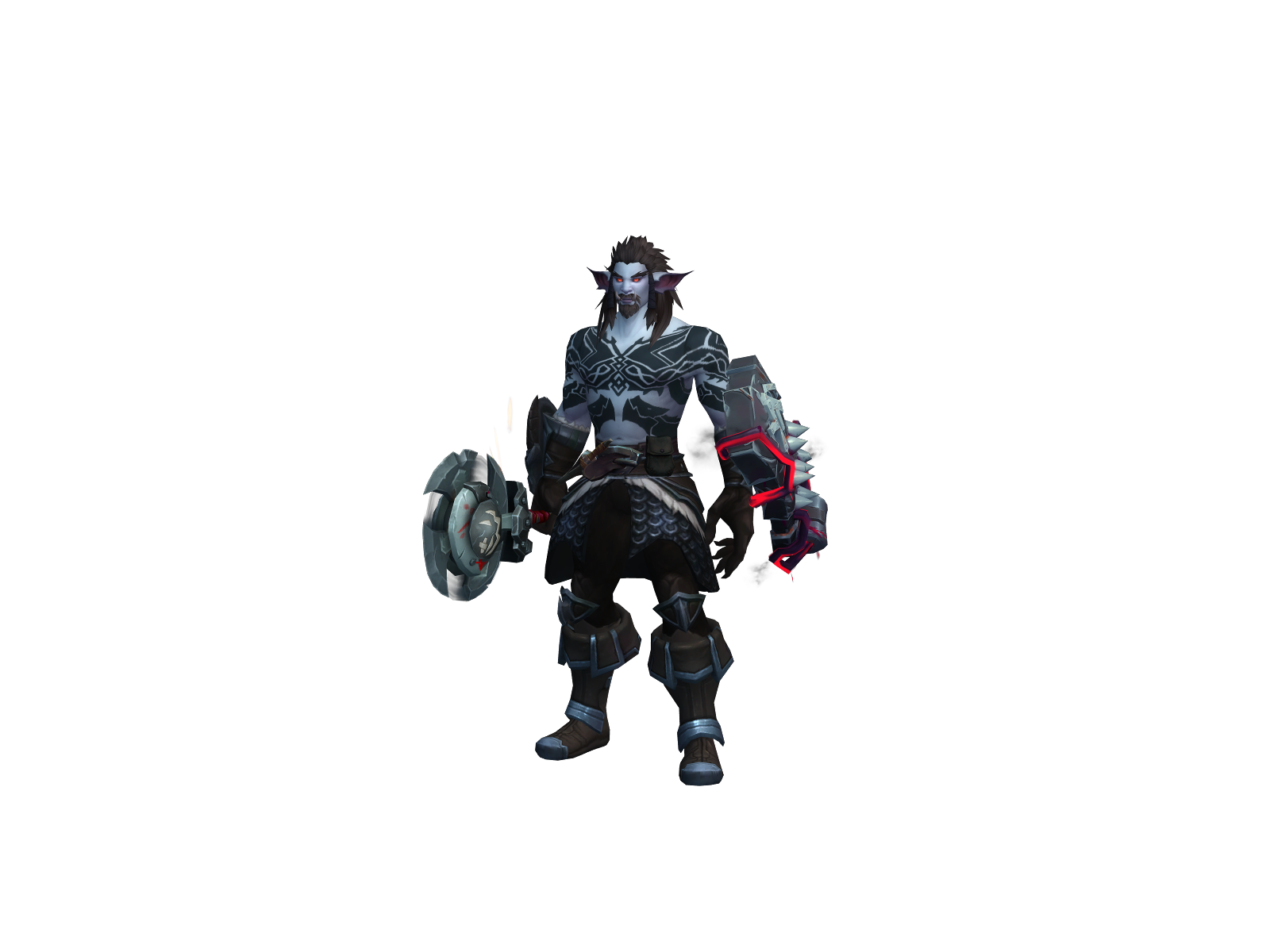 Lobó 3D character render