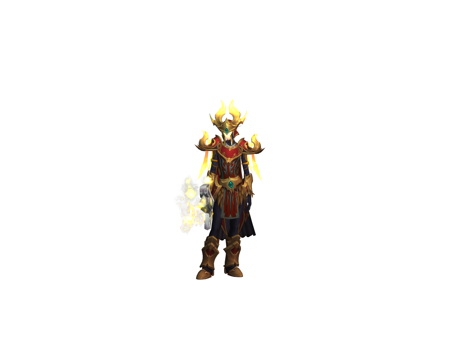 Dues 3D character render