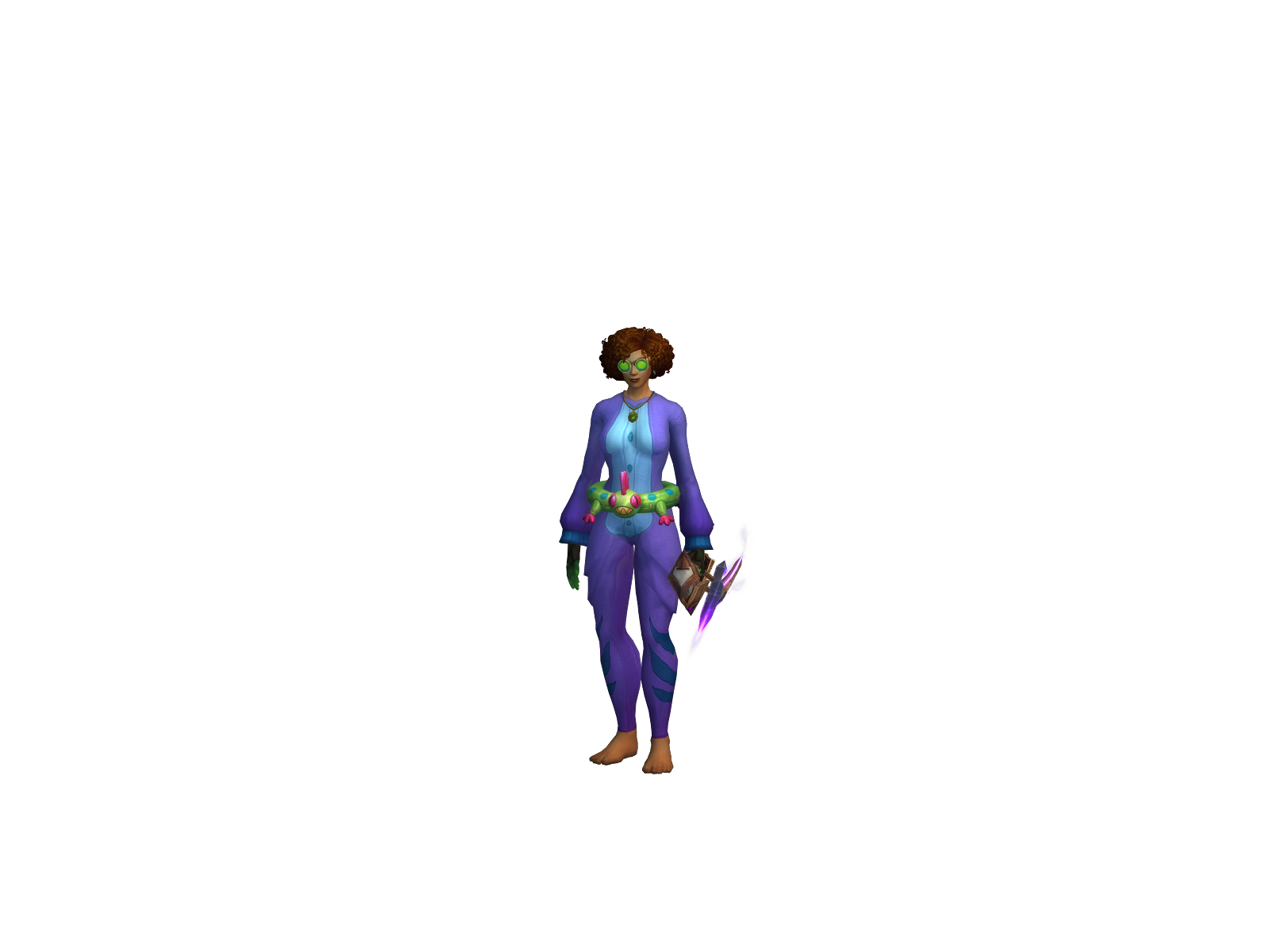 Leiyla 3D character render