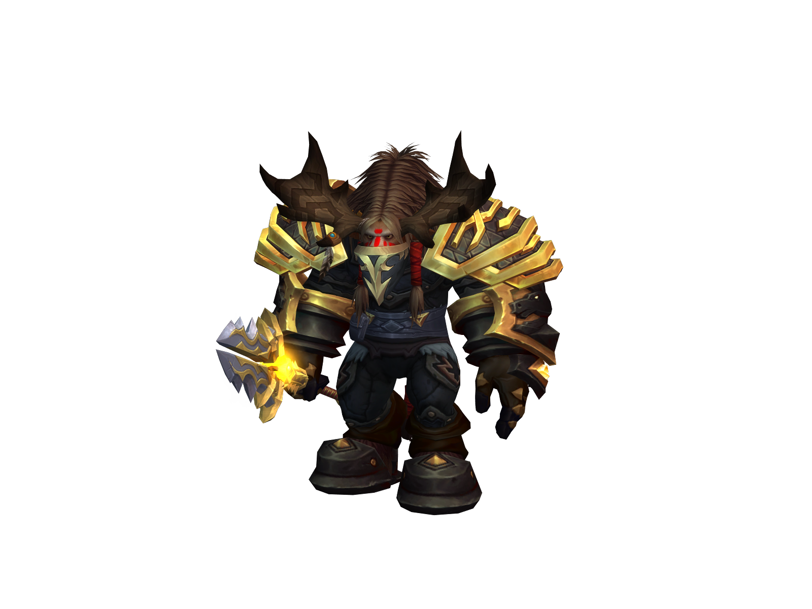 Smoketree 3D character render
