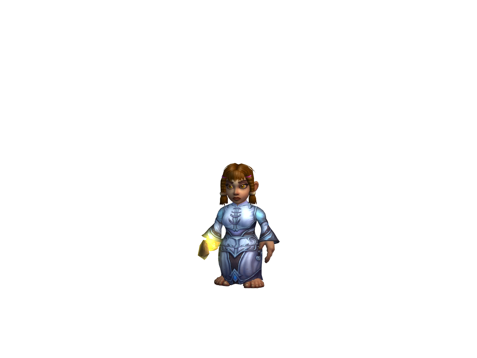 Romii 3D character render