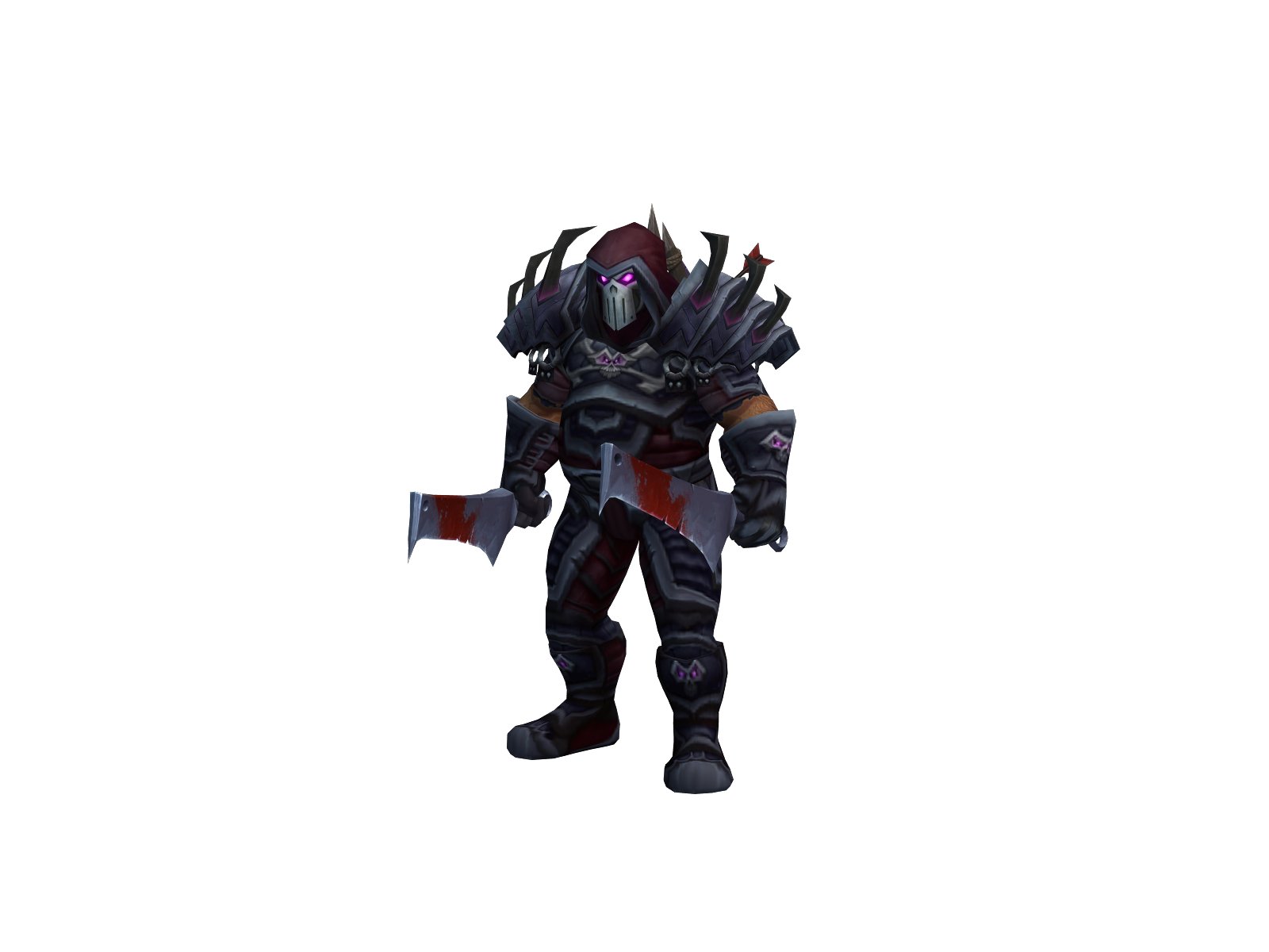 Disturbd 3D character render