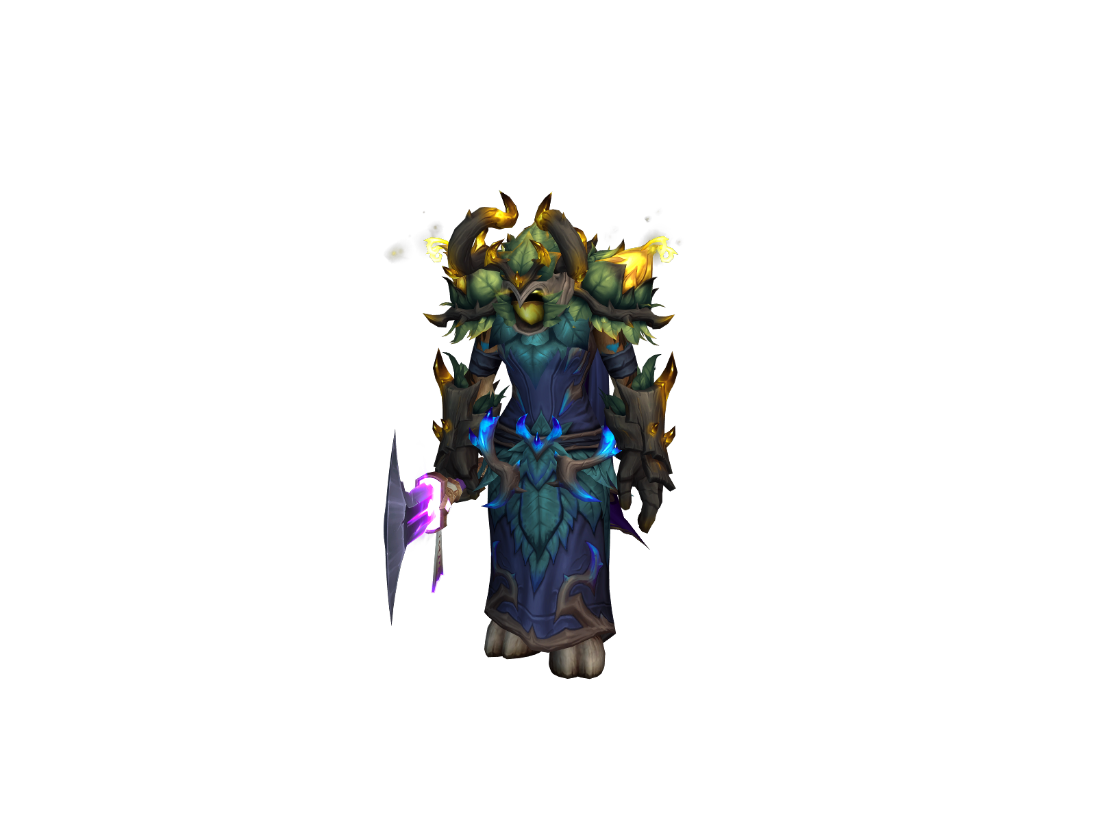 Maabela 3D character render