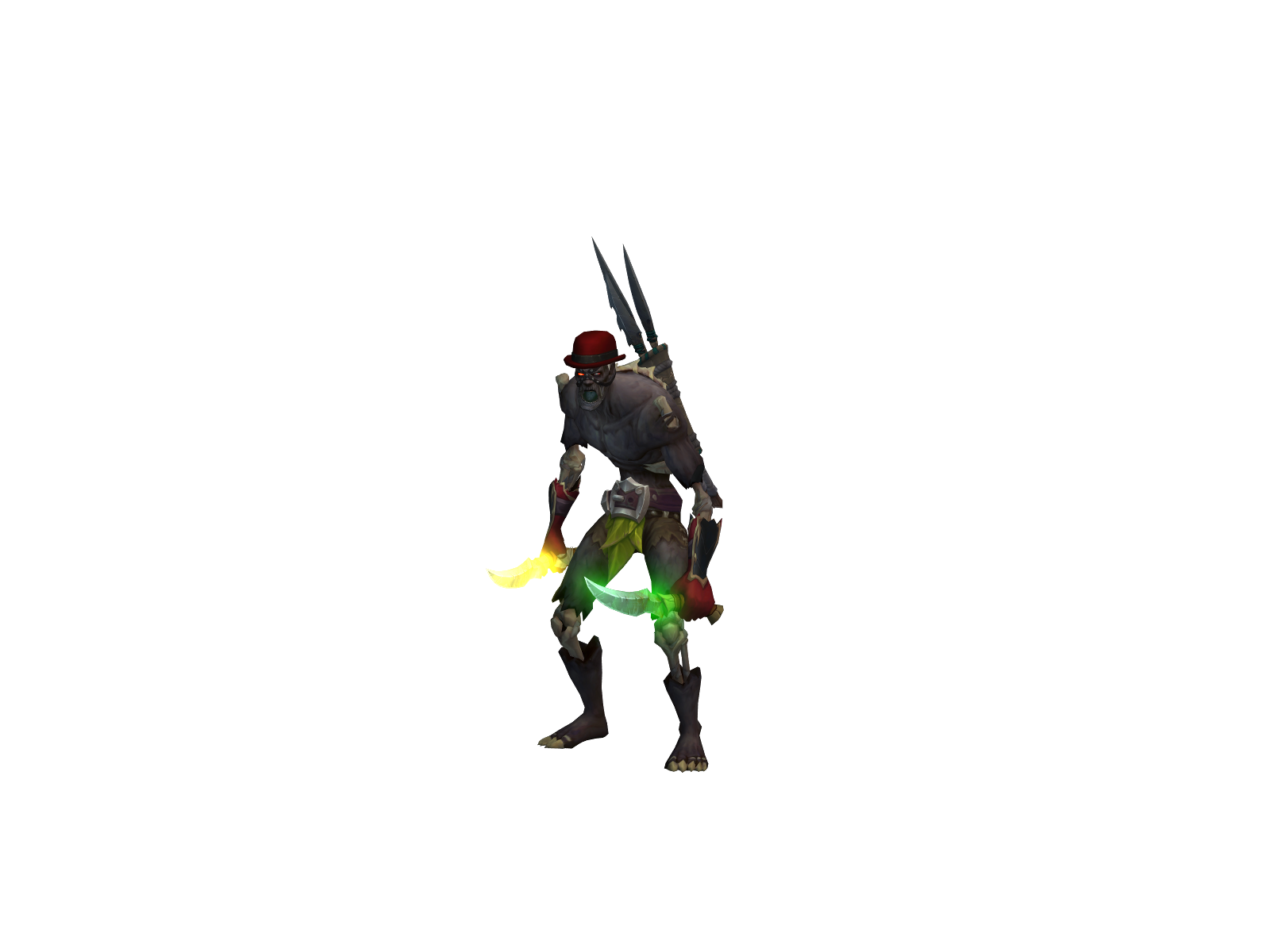 Caiborg 3D character render