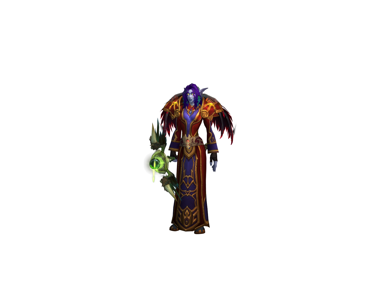Karafindra 3D character render