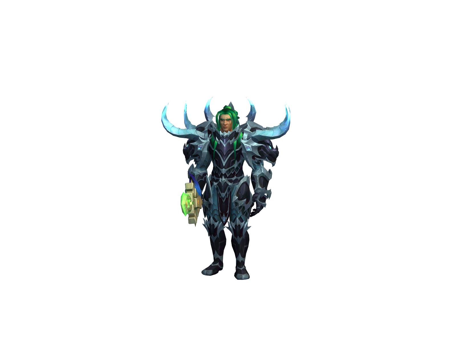 Variables 3D character render