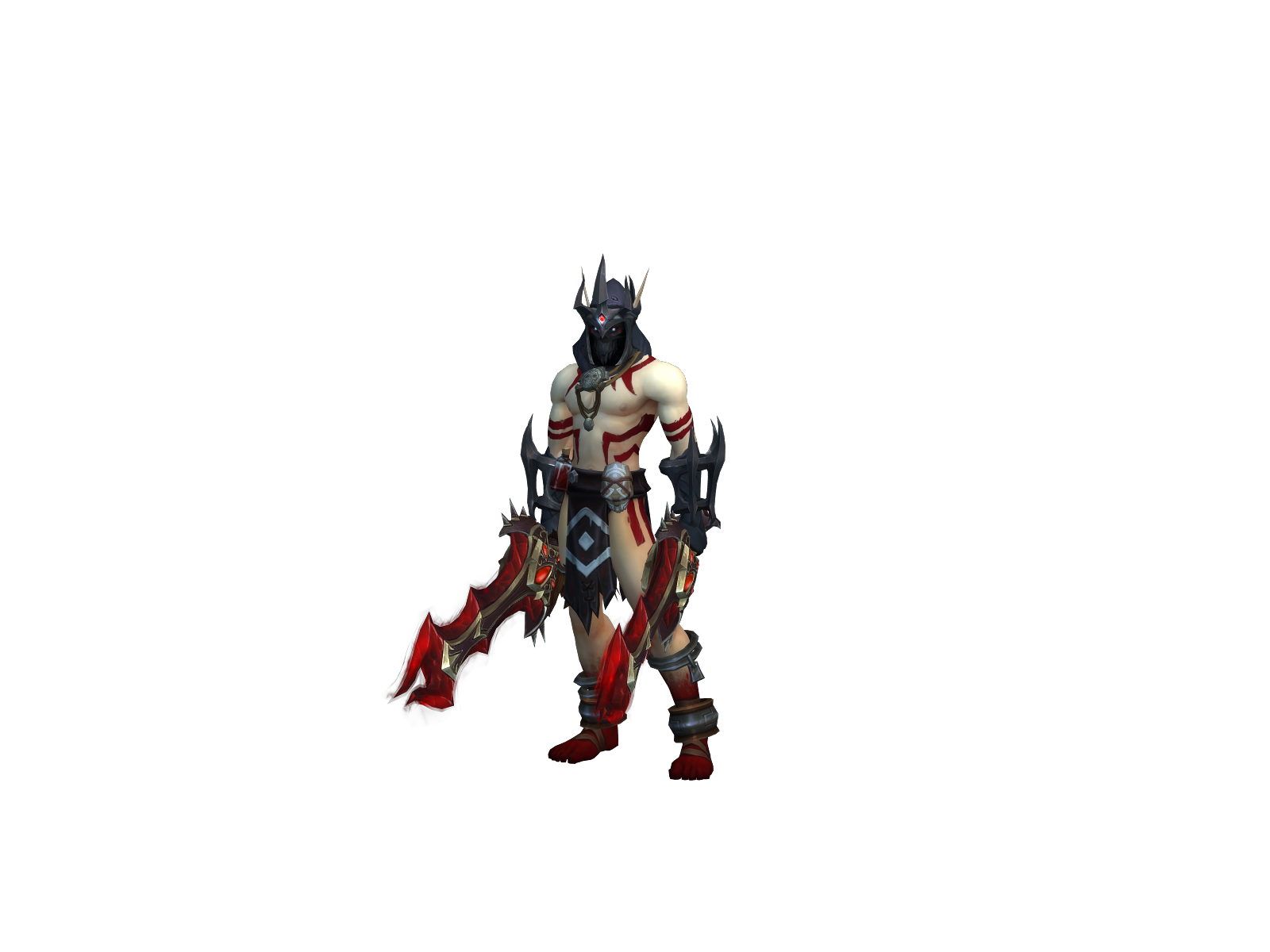 Sunraku 3D character render