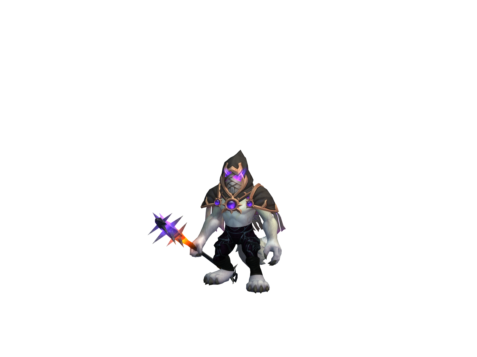 Optional 3D character render
