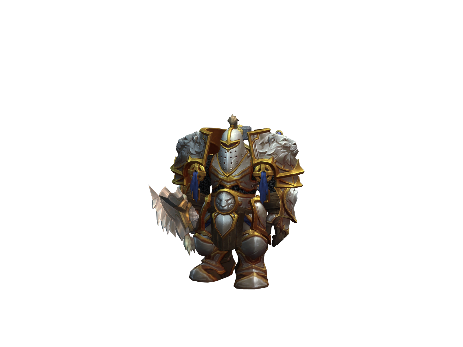 Pagansaint 3D character render