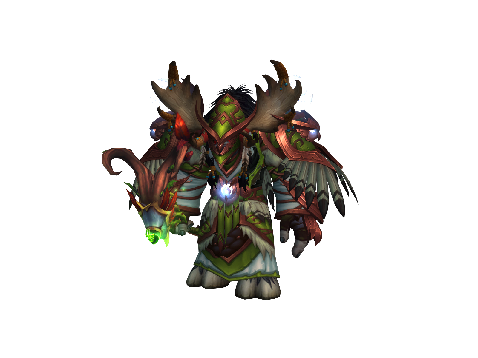 Cairn 3D character render
