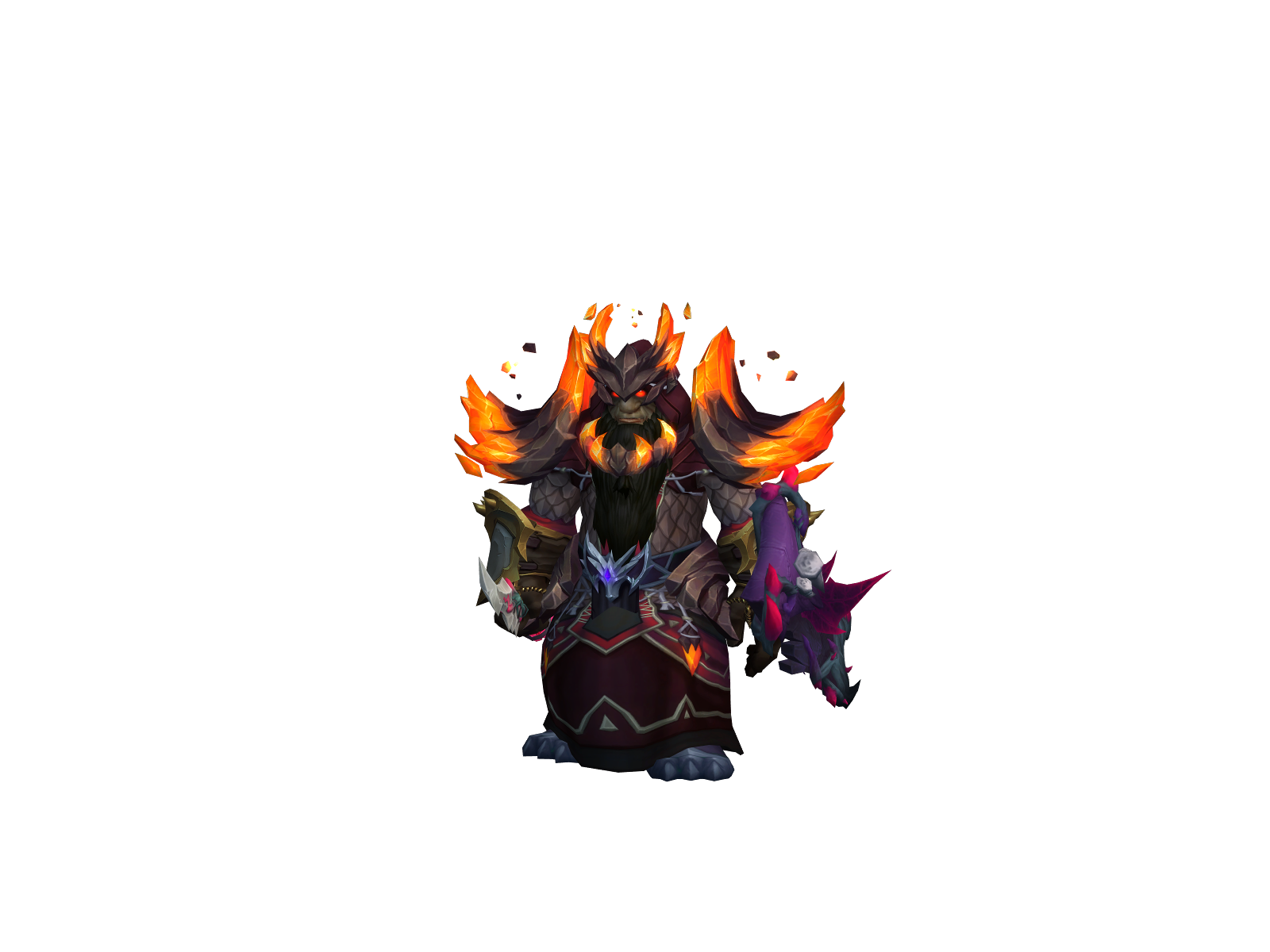 Shockdr 3D character render
