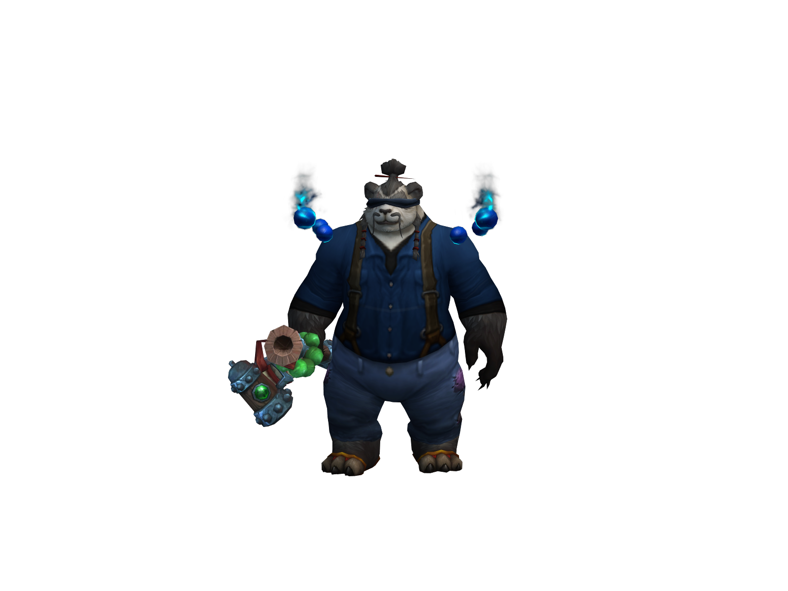 Kungphew 3D character render