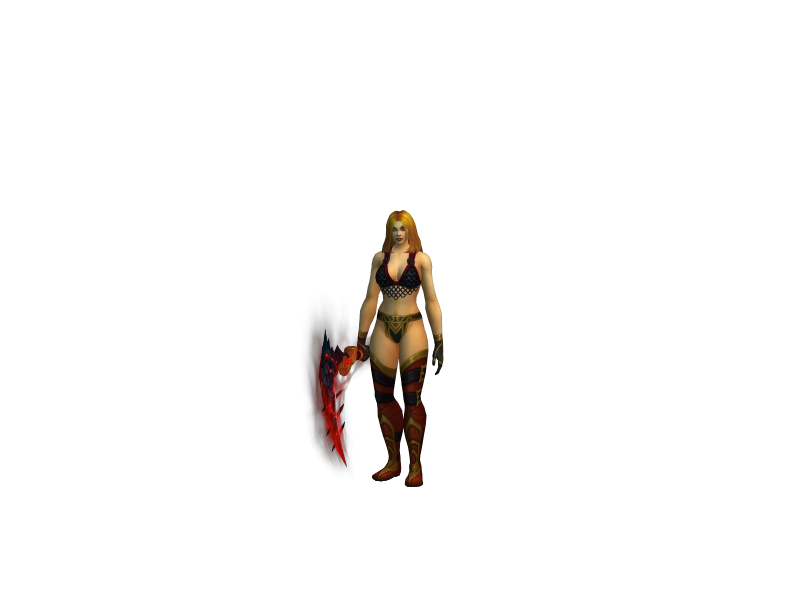 Carolinaz 3D character render
